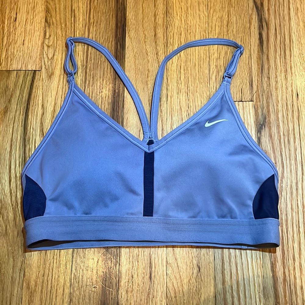 Nike Blue Sports Bra Women’s Small Dri-Fit